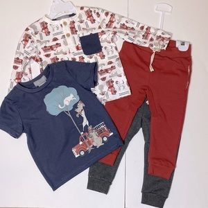 4 piece boys set! NWT! Size 12 mos.